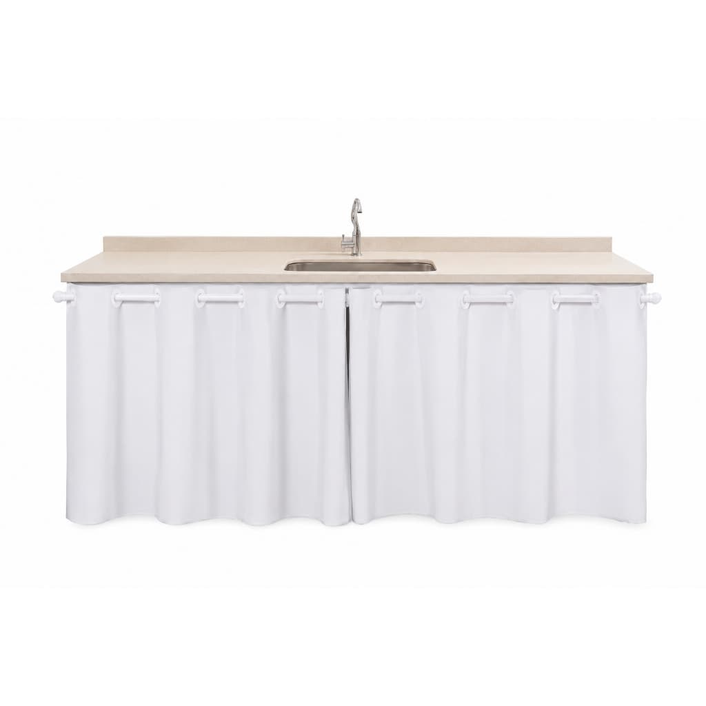 Cortina PVC LISA impermeável 1,40x0,80 Pia DE 1,20m Lisa folha única Pronta Entrega