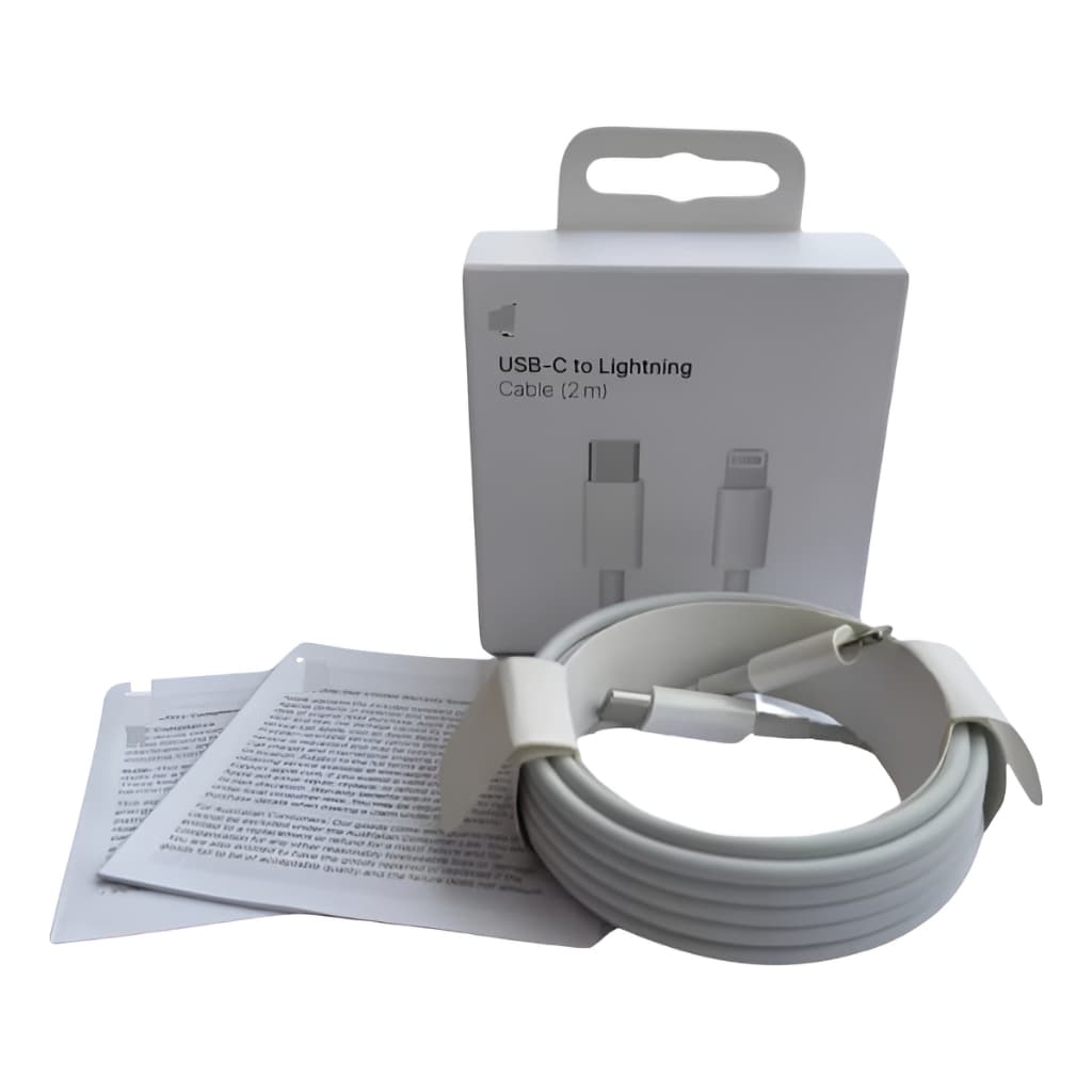 Cabo de Carregador Lightning USB-C 2m Para iPhone 6s 7 8 Plus Xr 11 12 13 14 Pro Max Carregamento Rápido
