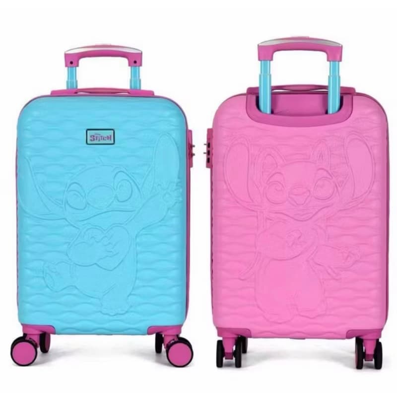 mala viagem de bordo Stitch luxcel 10 quilos rodinha passeio, presente