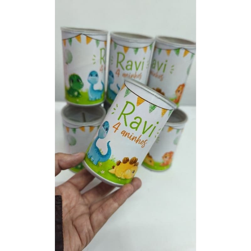 Cofrinho Personalizado – Lembrancinha de Aniversário elaboramos todos os temas