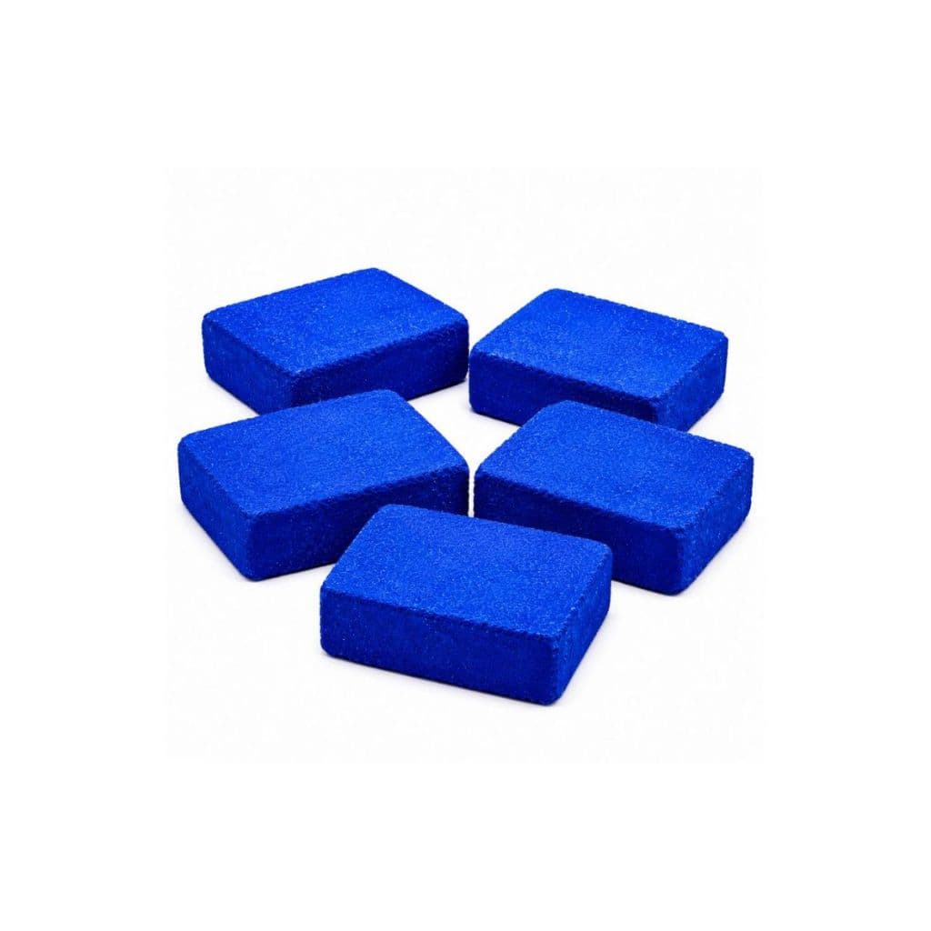 Kit 5 pedras 9g Anil Imperial Colman Branqueador de Roupas