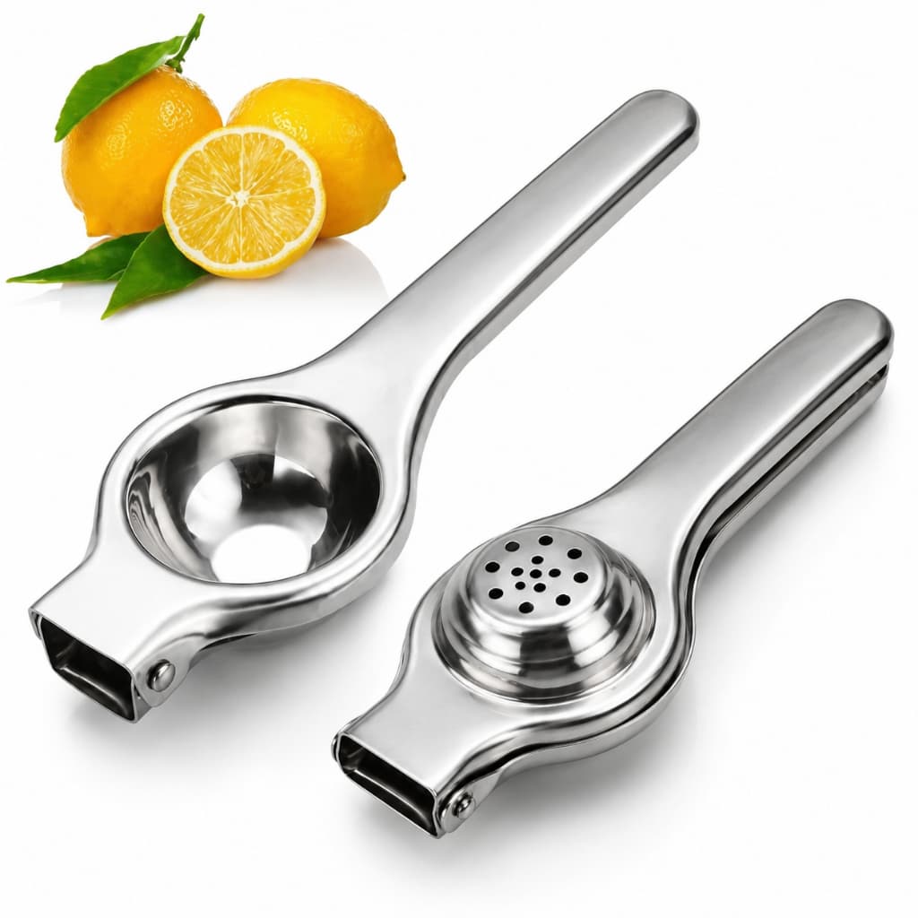 Espremedor de Limão Manual Inox Aço Inoxidável Suco Cozinha