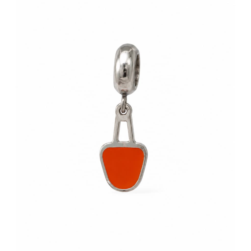 Berloque Esmalte Aço Inox Charm Pingente Presente Joia Feminina