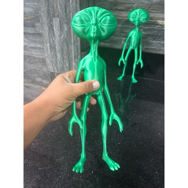 ET Alienígena Decorativo 37 cm – Impressão 3D de Alta Qualidade 👽