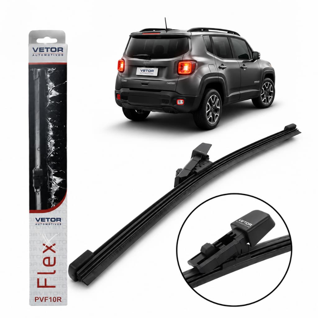 Palheta Limpador Traseiro Renegade 2016 Até 2024 Original Vetor