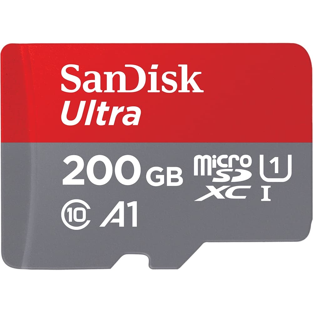 Cartão de Memória SanDisk 200GB Micro SD Ultra Classe 10 100MB/s Original Celular Câmera Nintendo Switch