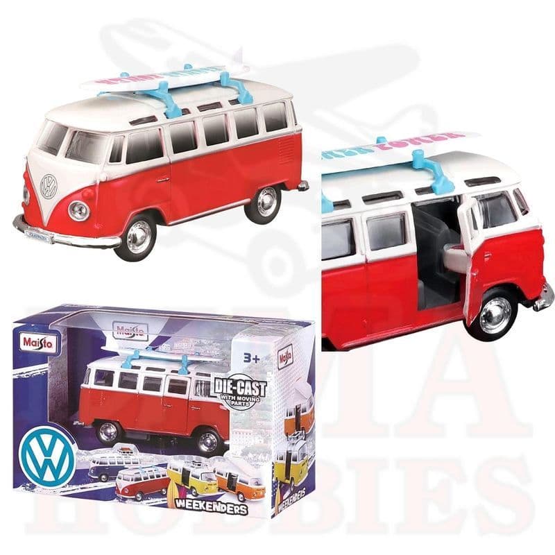 Maisto Kombi Volkswagen Weekenders - selecione seu modelo