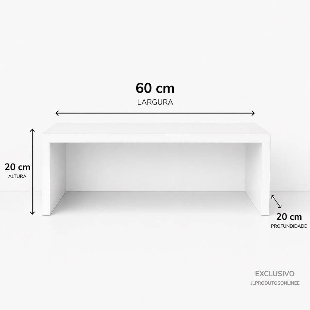 ORGANIZADOR PRATICO E VERSATIL 60x20x20 - PARA ARMARIOS