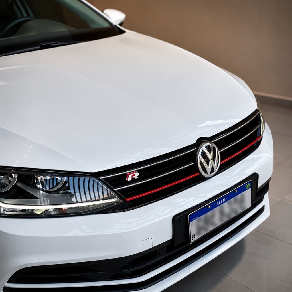 Friso Aplique Grade Vermelho Jetta Tsi Msi