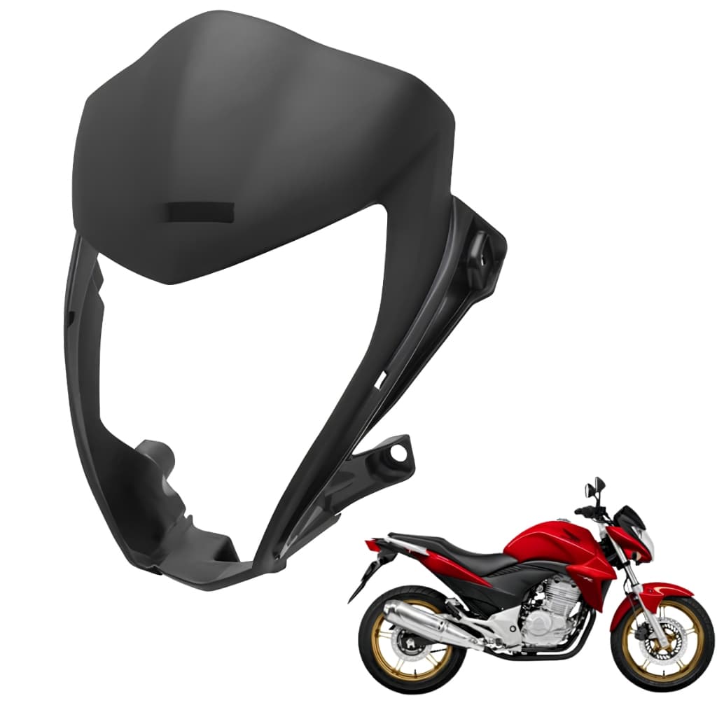 Carenagem Do Farol Cb300 Mascara Frontal Cb 300r 2009 A 2015