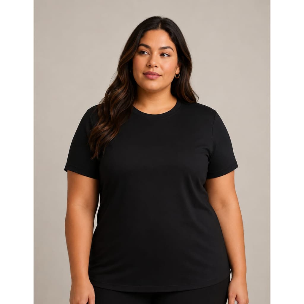 Camiseta Feminina Dry Fit Plus Size Academia Fitness