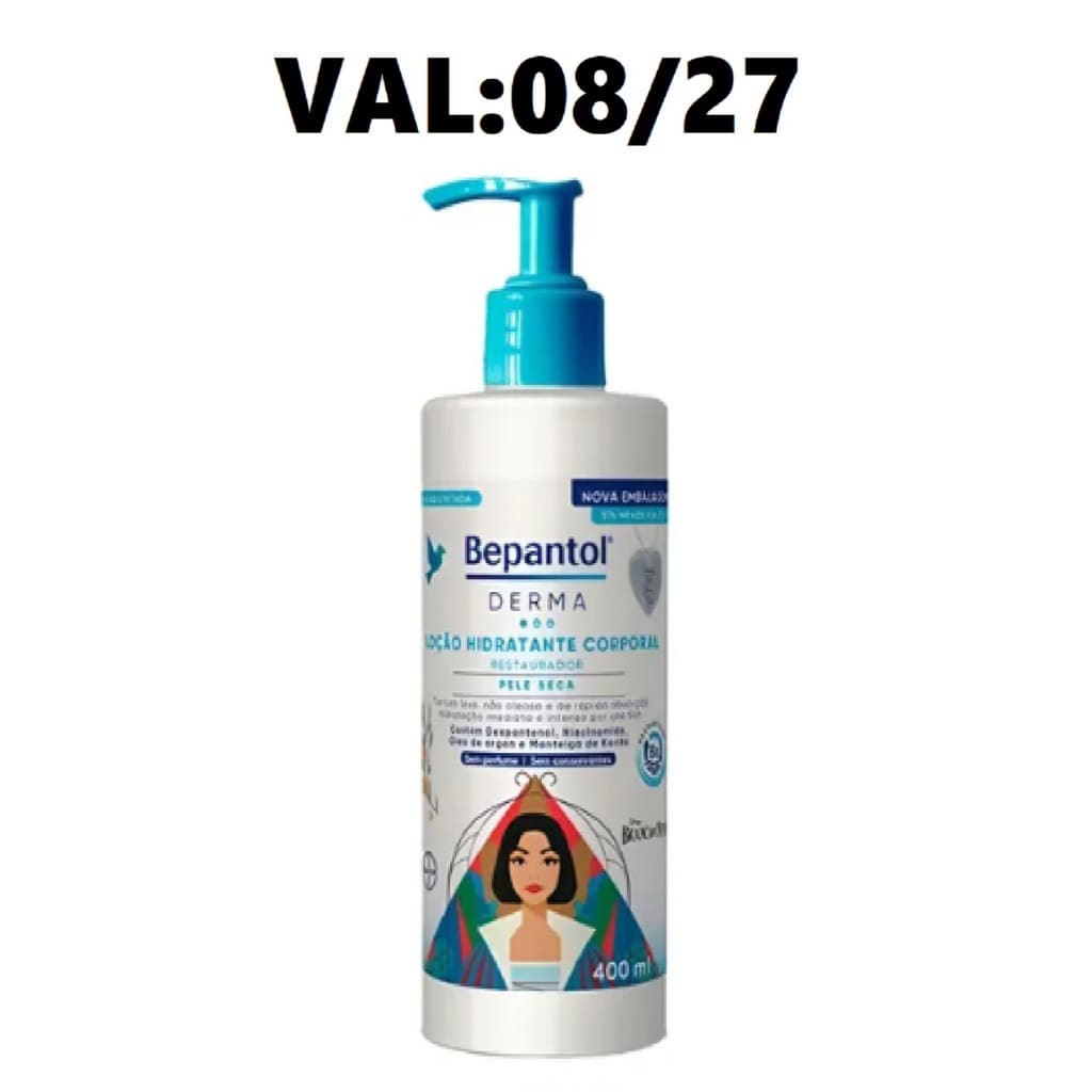 Loção Corporal Bepantol Derma Hidratante Restaurador 400ml(916462)