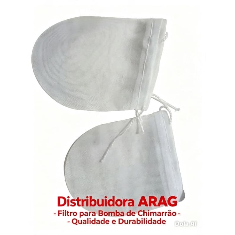 kit filtro camisinha saquinho pra bomba chimarrão com 40 unidades cartela