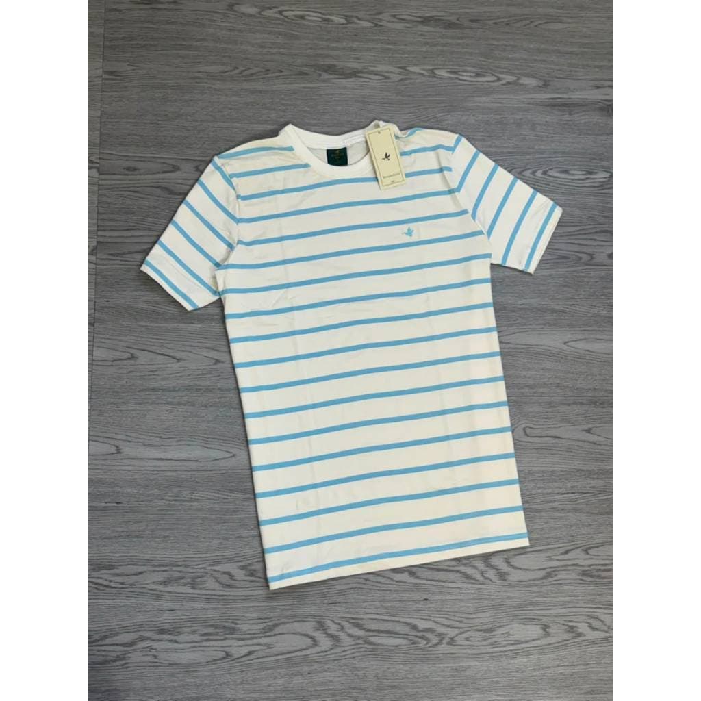 Camiseta Listrada Brooks Masculina Casual Premium Estilo / Tendência