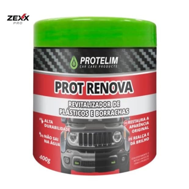 Revitalizador de Plásticos e Borrachas - Prot Renova da Protelim 400g