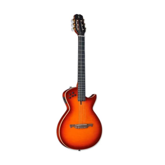 Violão Elétrico Tagima Modena Nylon Cherry Burst Orientação da mão Destro