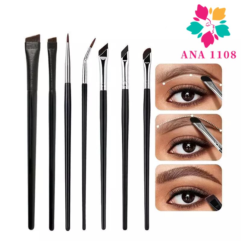ANA1108 Maquiagem Ultrafinos para Sobrancelhas Chanfrados de Precisão para Delineador Sombra e Olhos