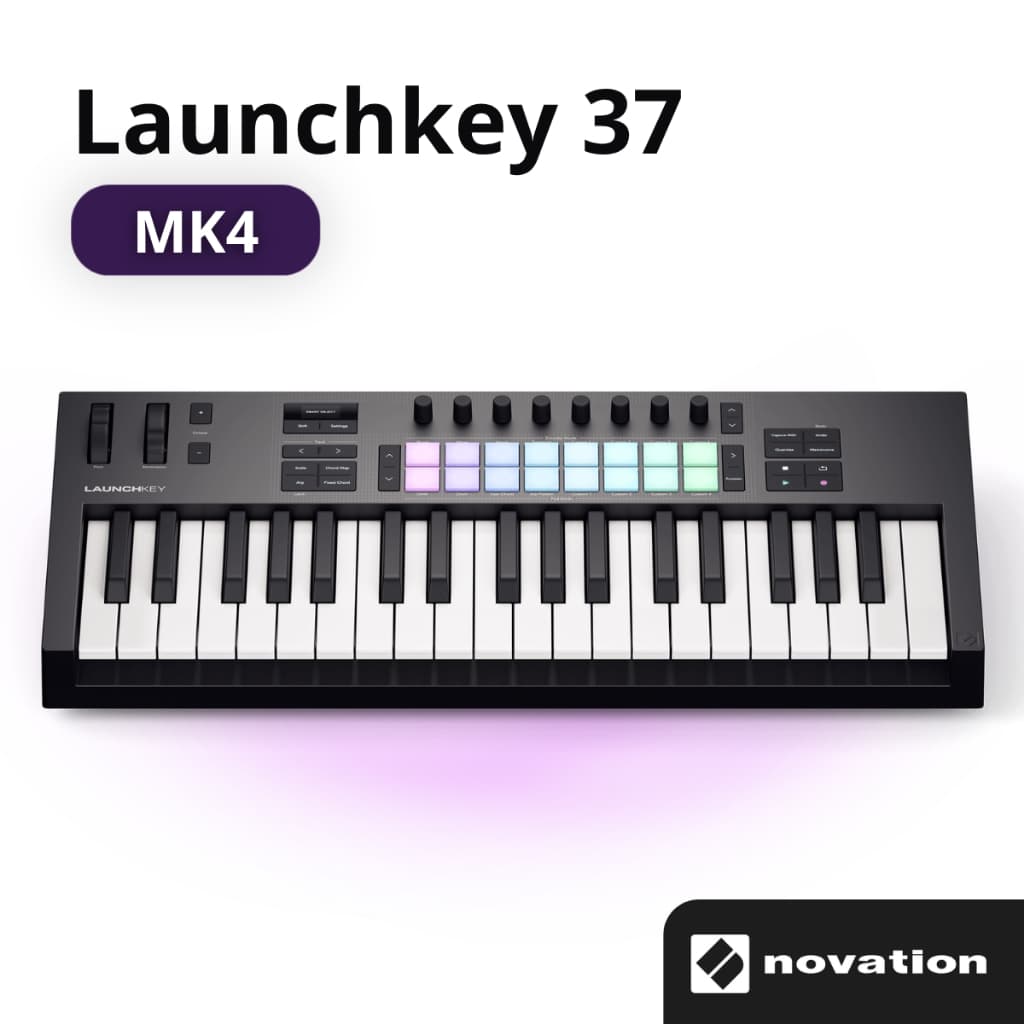 Teclado Controlador Launchkey 37 Mk4 Novation Teclado Controlador Midi Teclado Controlador Usb