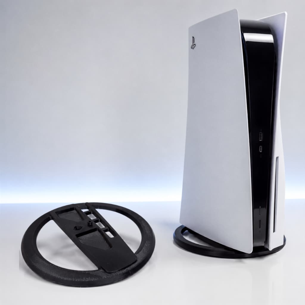 Suporte Base Vertical Para Playstation 5 Ps5 Slim Fat Pro Digital Todos os Modelos
