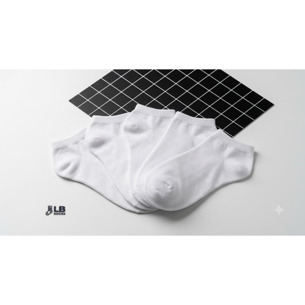 Kit 24 Pares de Meia Branca Adulto Cano Longo Masculina Feminina Adulto Unissex