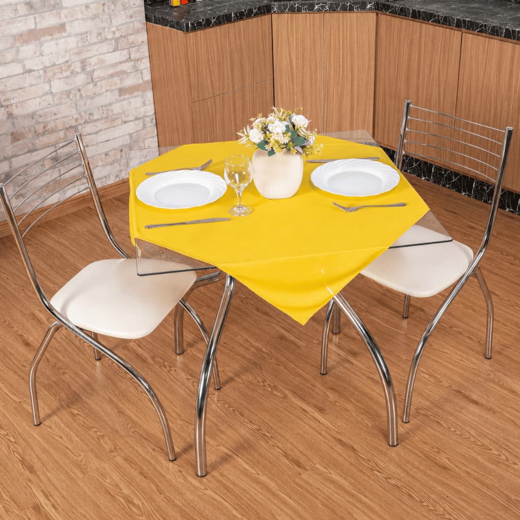 Kit Toalhas Cobre Mancha 75 x 75 cm Para Festas Buffet