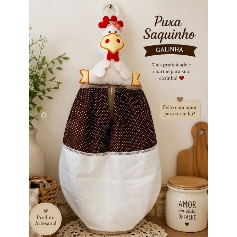 puxa saco de galinha, puxa saco, galinha, cozinha.