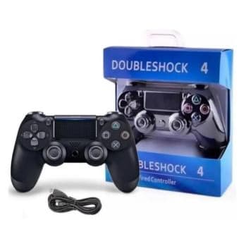 Controle Com Fio PS4 DoubleShock 4 Vibração Dupla USB