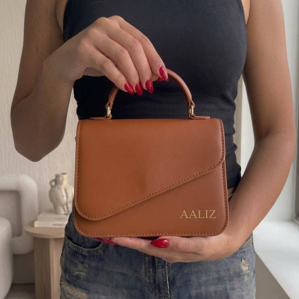 Bolsa Feminina Mini Bag Bolsa Pequena Transversal de Tira Colo Elegante Estilosa AALIZ