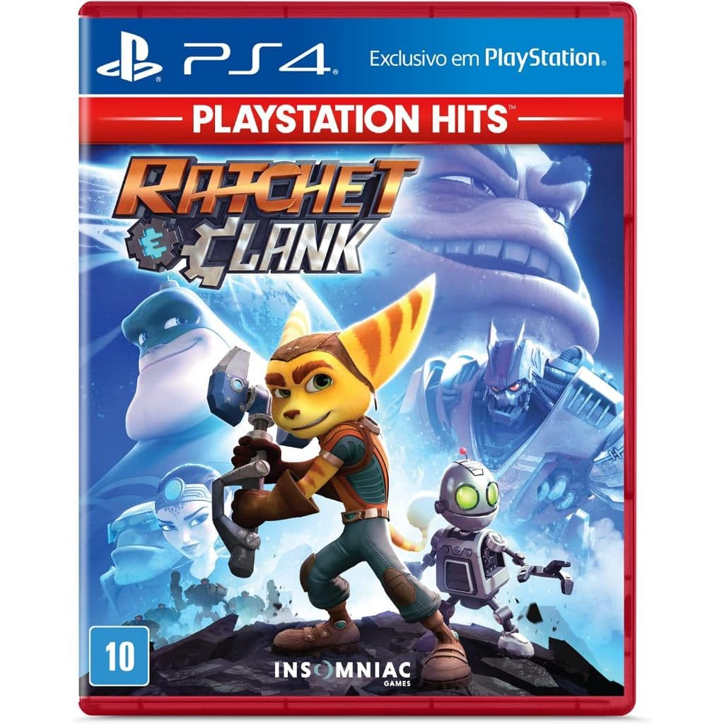 Jogo Ratchet and Clank Hits (Físico, Lacrado) PS4 Hits
