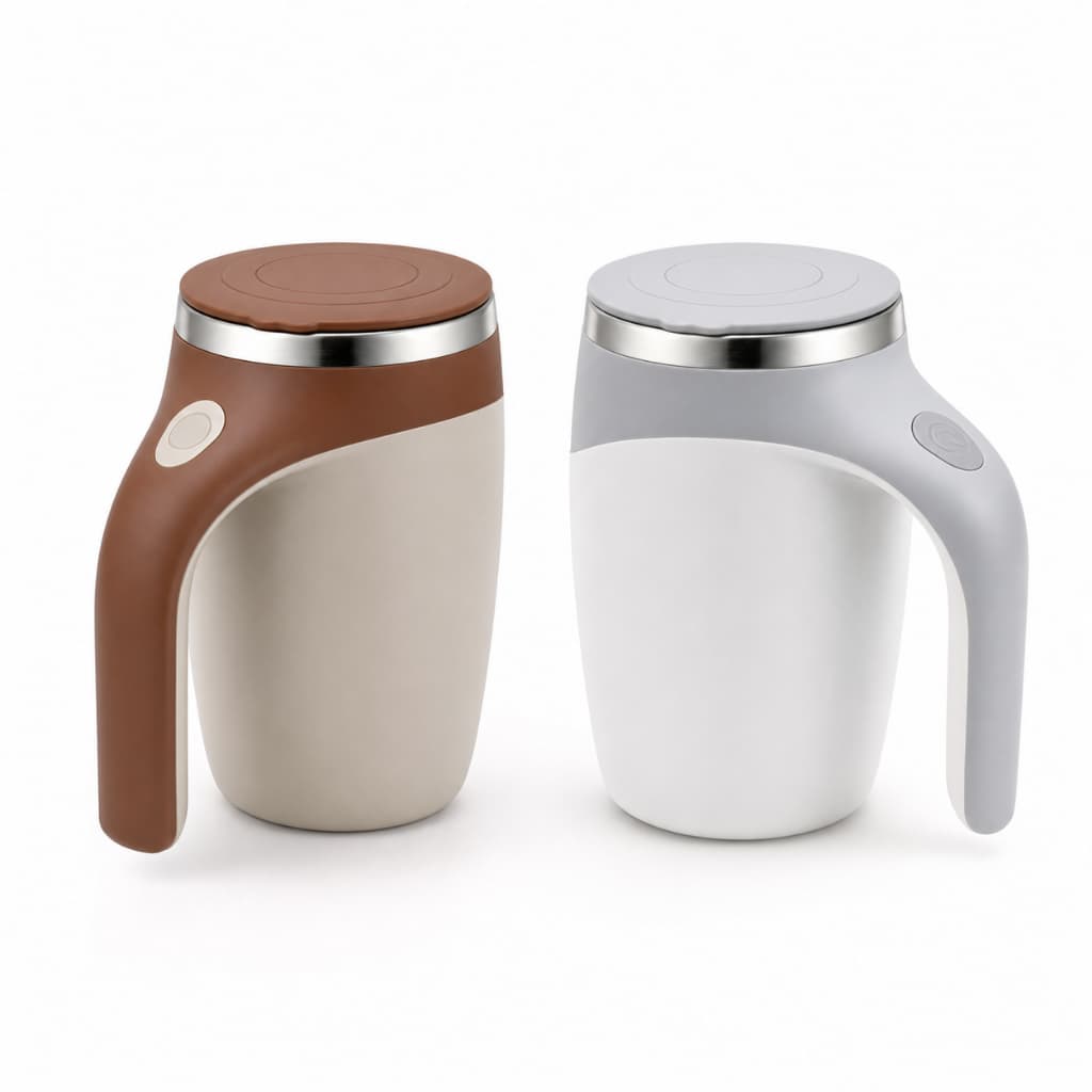 Caneca Misturadora Automática 380 ml Recarregável USB-C