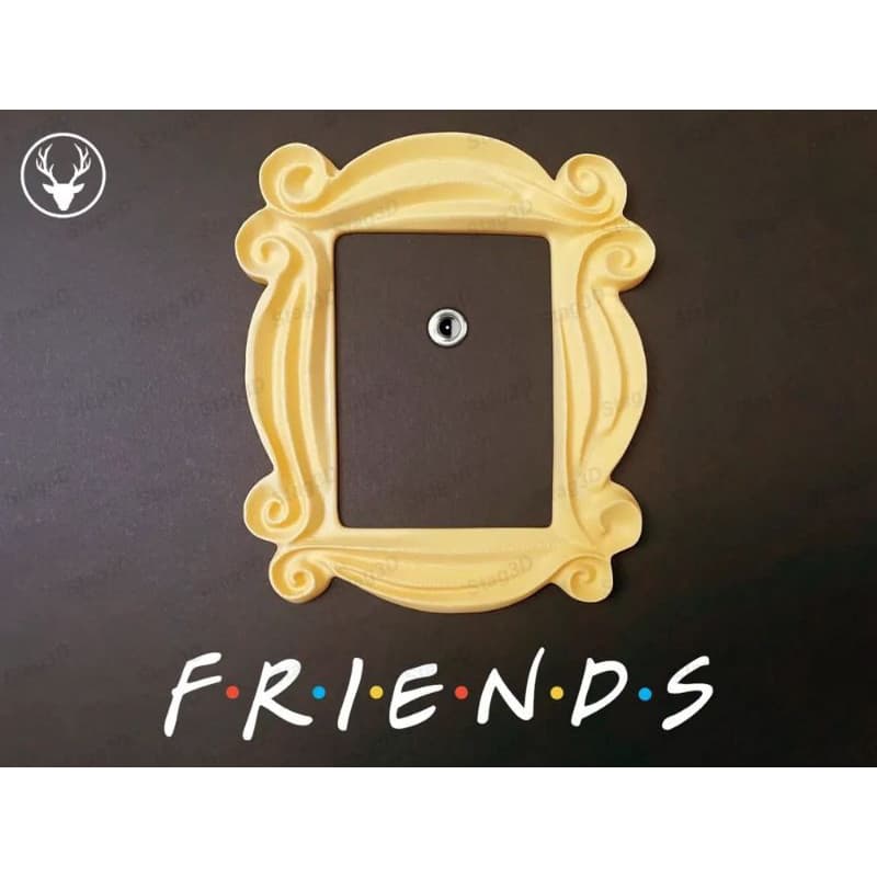 Moldura Friends Série TV Decoração Parede Porta Retrato Impressão 3D