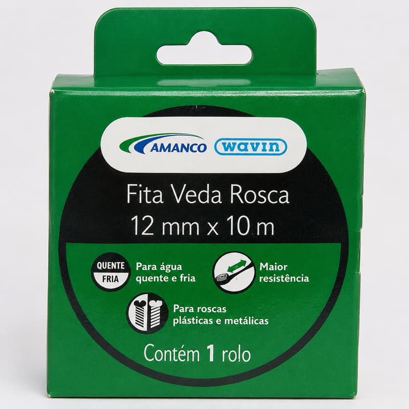 FITA VEDA ROSCA 12mm x 10m