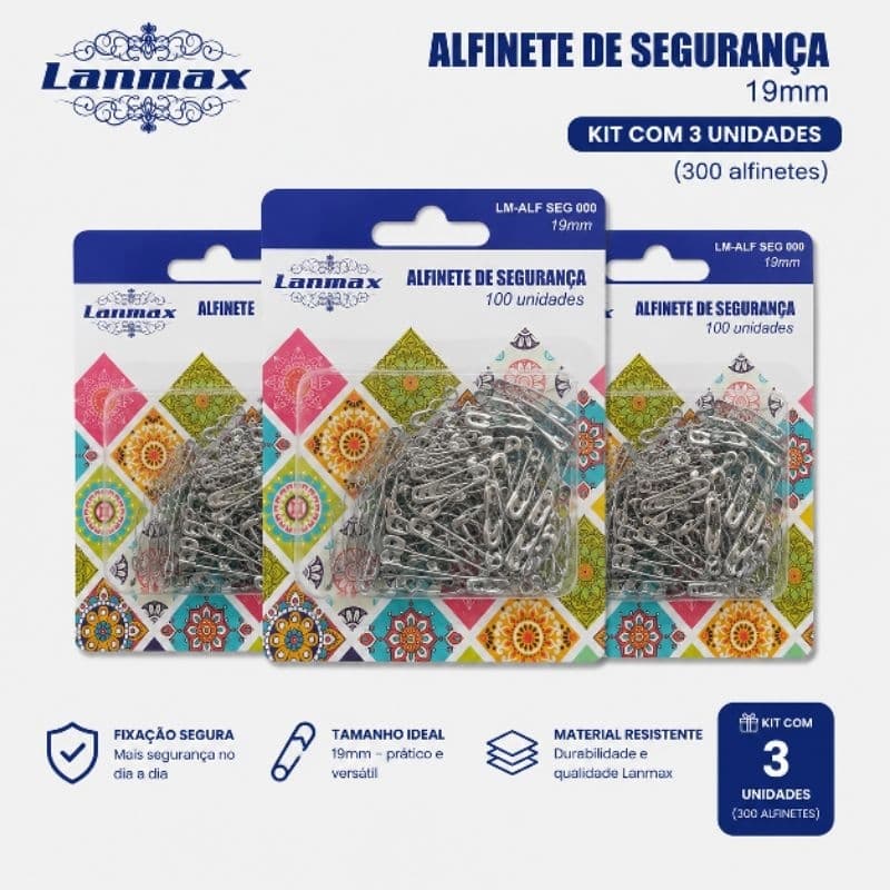 ALFINETE DE SEGURANÇA