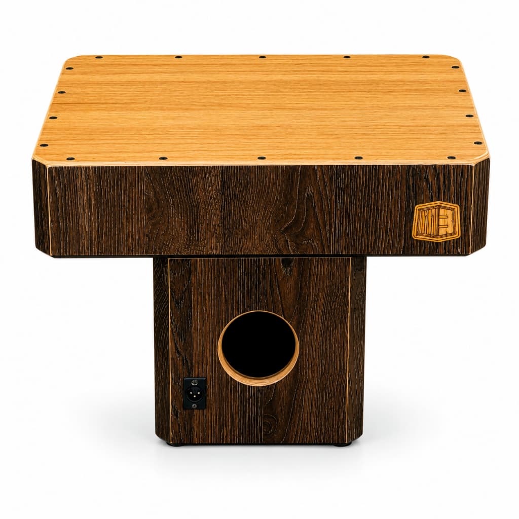 Cajón Elétrico Mb Tamborete Caixa De Guerra Pro Colo Bolsa