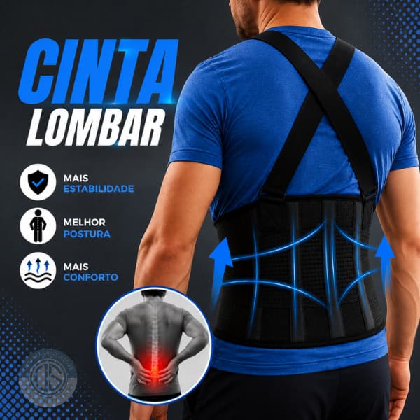 Cinta tensor Lombar cargas pesadas EPI Cinto elástico ajustável proteção coluna