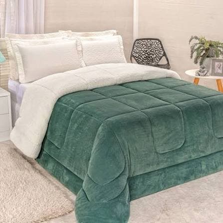 COBERDROM MANTA E SHERPA SOFT FELPUDO - DIVERSAS CORES