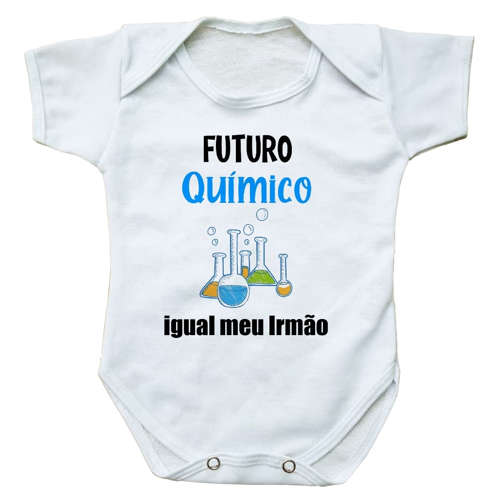 body bebe roupinha infantil futuro quimico igual meu irmão presente profissão bore bori