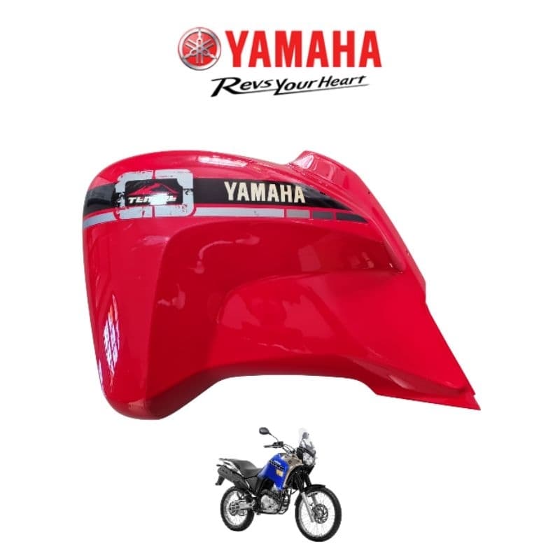 Carenagem Aba Lateral  Tenere 250 com AVARIA Original Yamaha Aba do Tanque Lado ESQUERDO