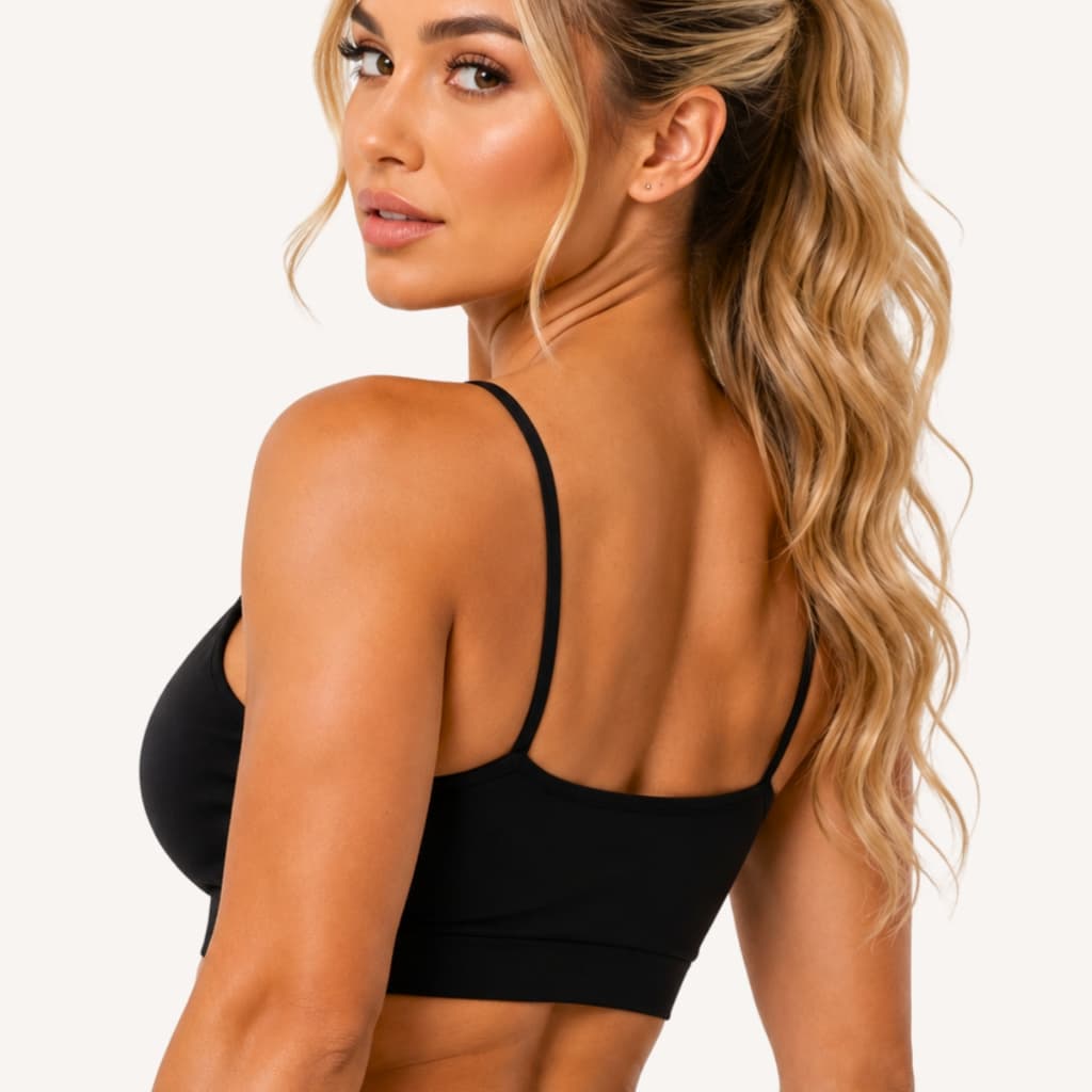 Top Fitness De Academia Feminino Suplex Treino Top Alcinha Bojo Removível