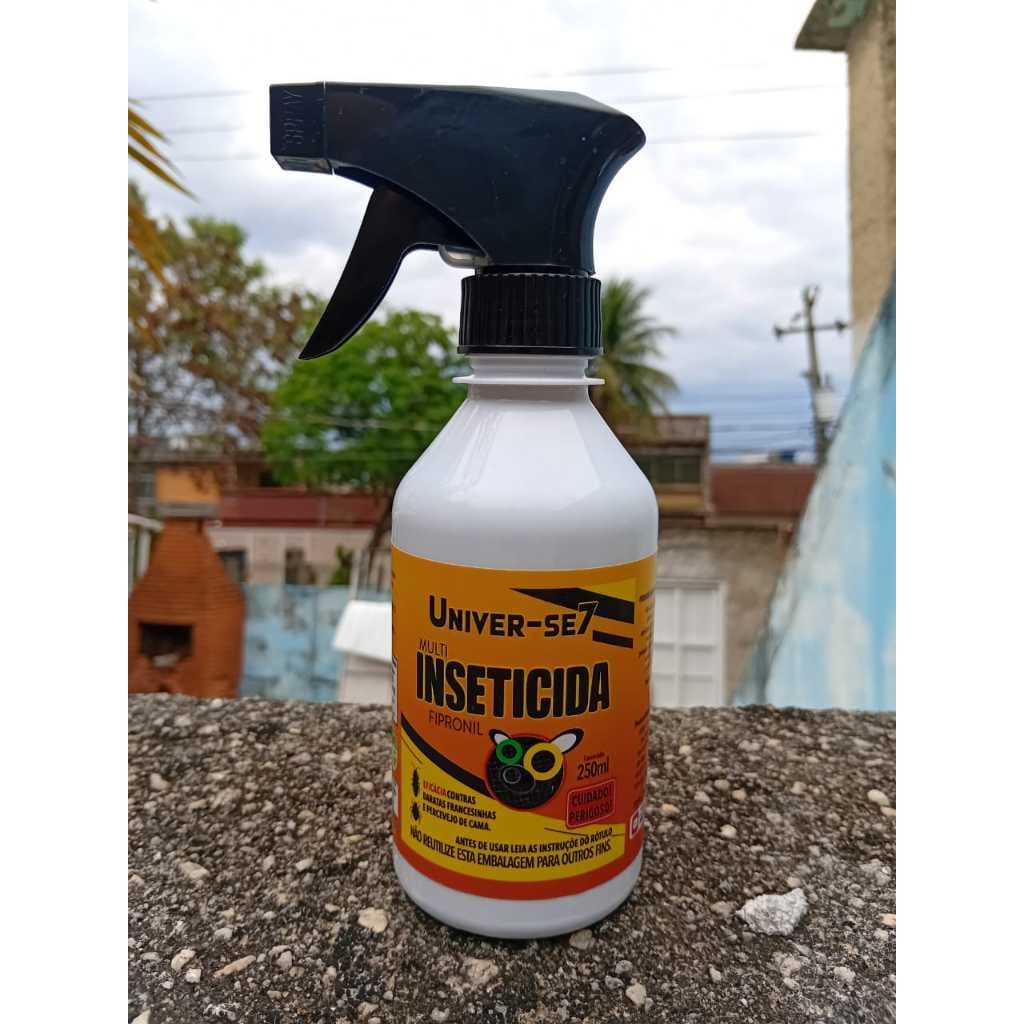 1 Inseticida Univer-se7 250ml (com borrifador) Mata Percevejo de cama.
