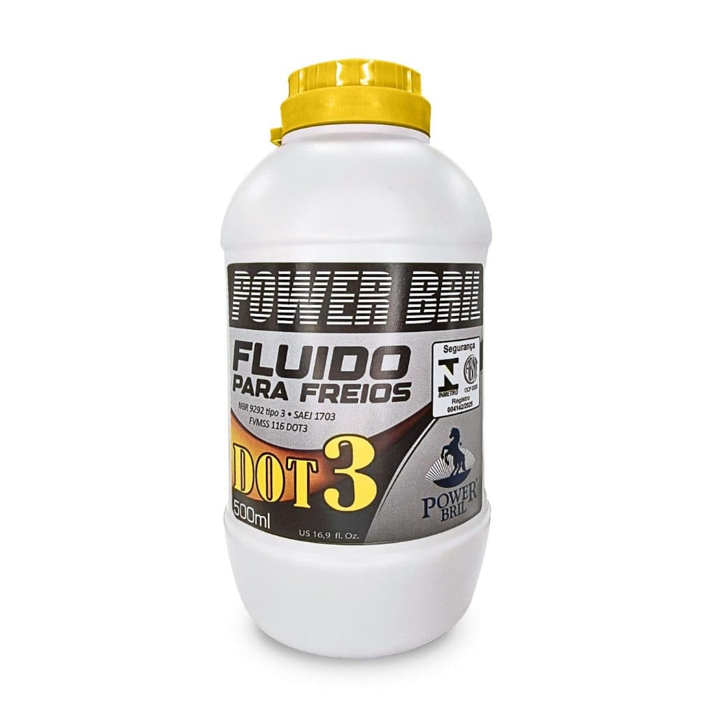 Fluido para Freios DOT 3 500ml Power Bril
