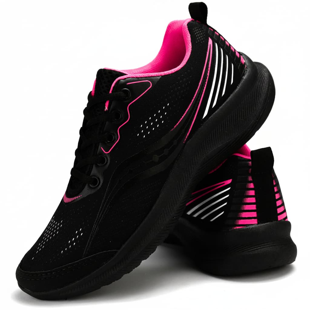Tenis Feminino Esportivo Academia Caminhada Casual Leve Confortável