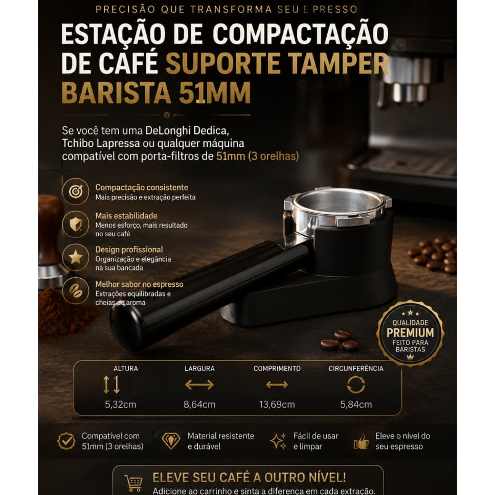 Estação De Compactação Compacta Para Porta Filtro 51mm