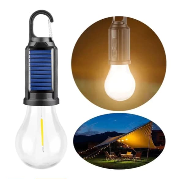 Lâmpada LED Movida A Energia Solar LOMBARD , Lanterna De Iluminação Portátil De 4 Modos , Conveniente À Prova D'água Rec