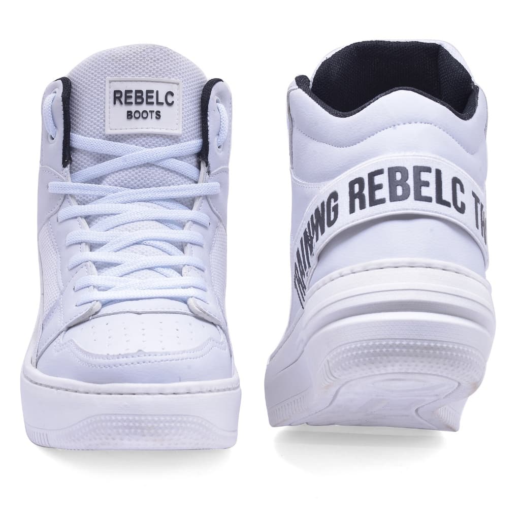 Tênis Casual Feminino Streetwear Tênis Leve Rebelc Boots Plataforma Confortável Fashion Branco Caramelo Rosa Lilás