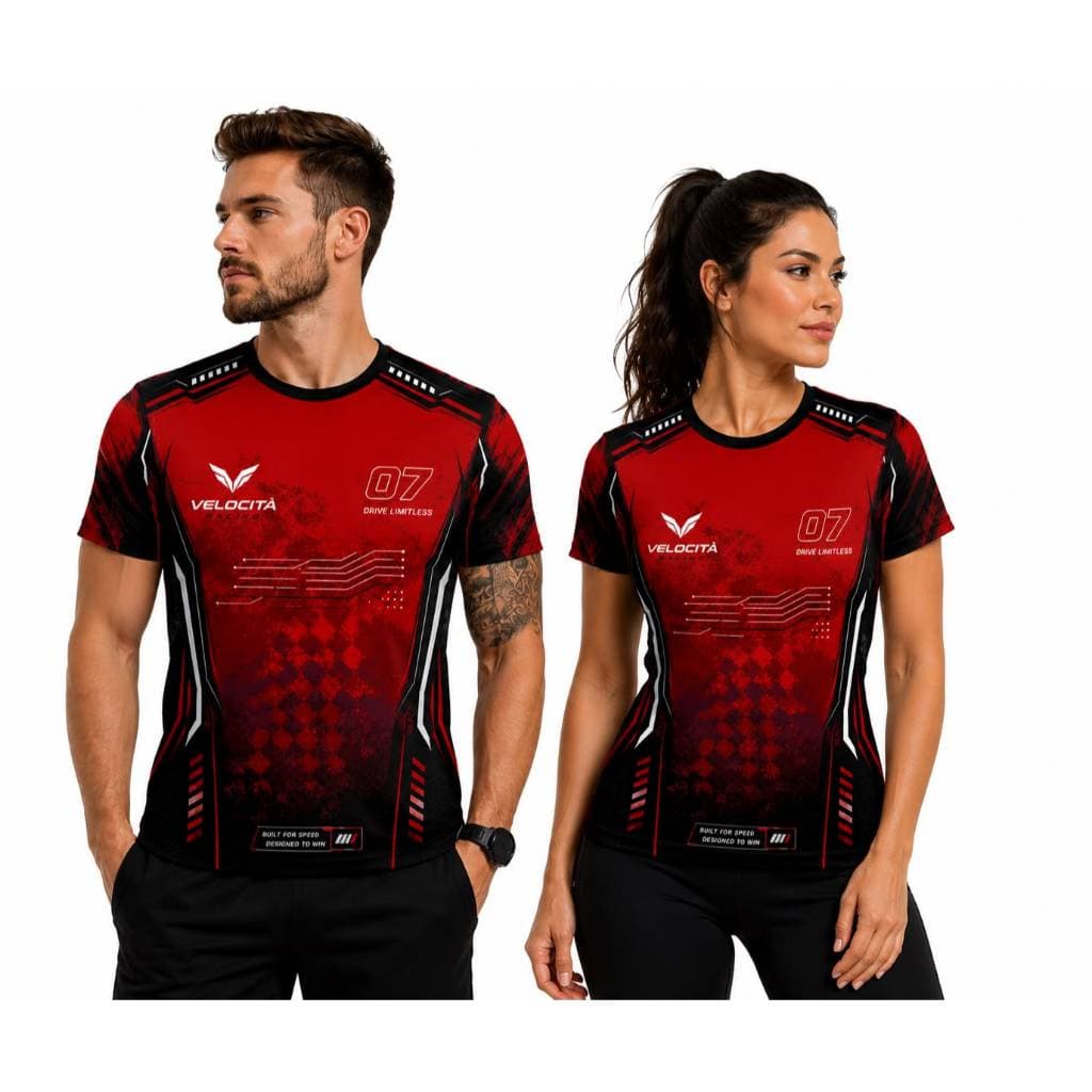 Camisa Racing Velocità Masculina Feminina Automobilismo Corrida Esportiva