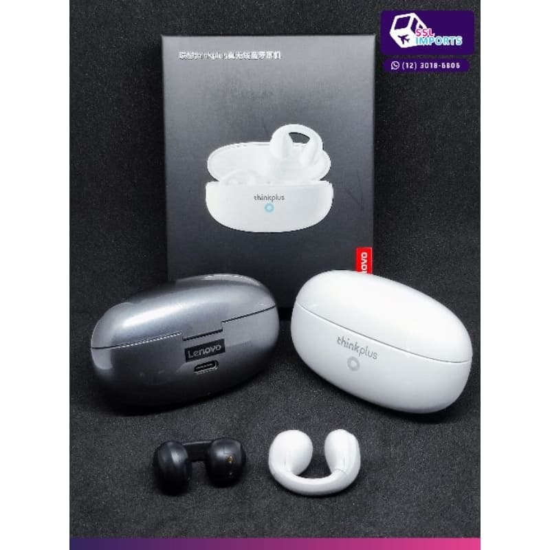 Fone Bluetooth Lenovo XT83 🎧 TWS Sem Fio 🔋 Toque Inteligente | Graves Potentes