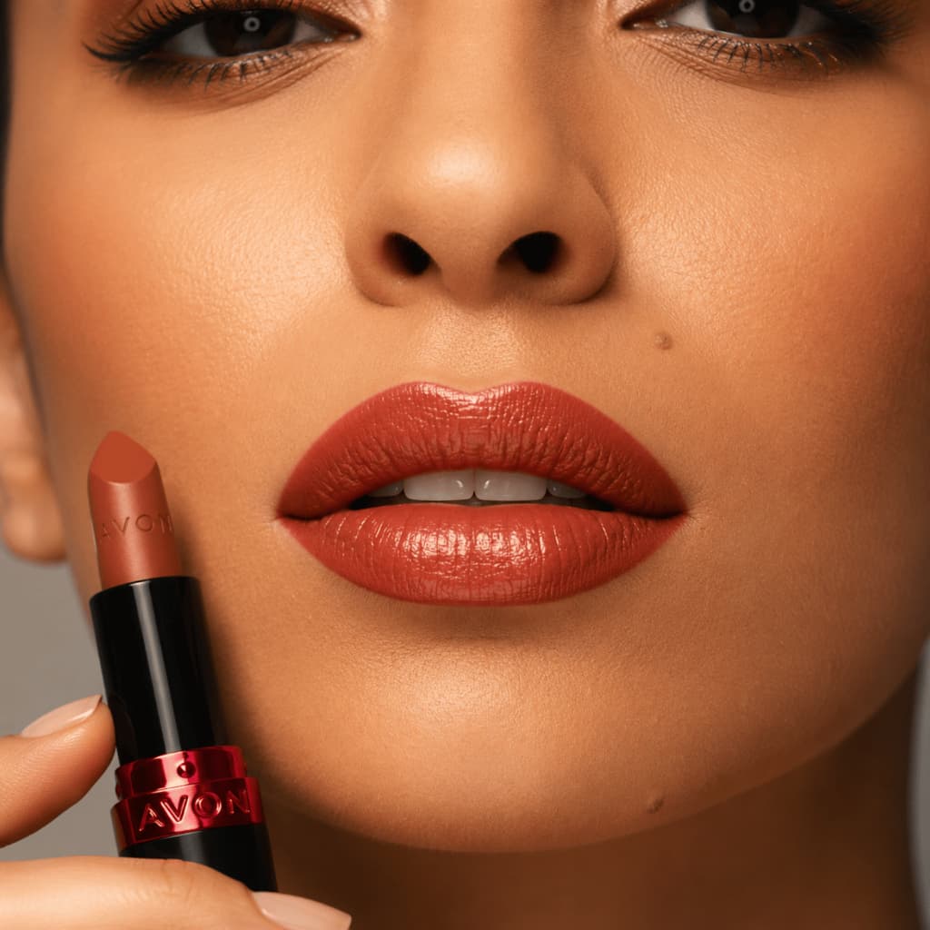 Batom Ultracremoso Nude Terracota Avon Original Cremoso