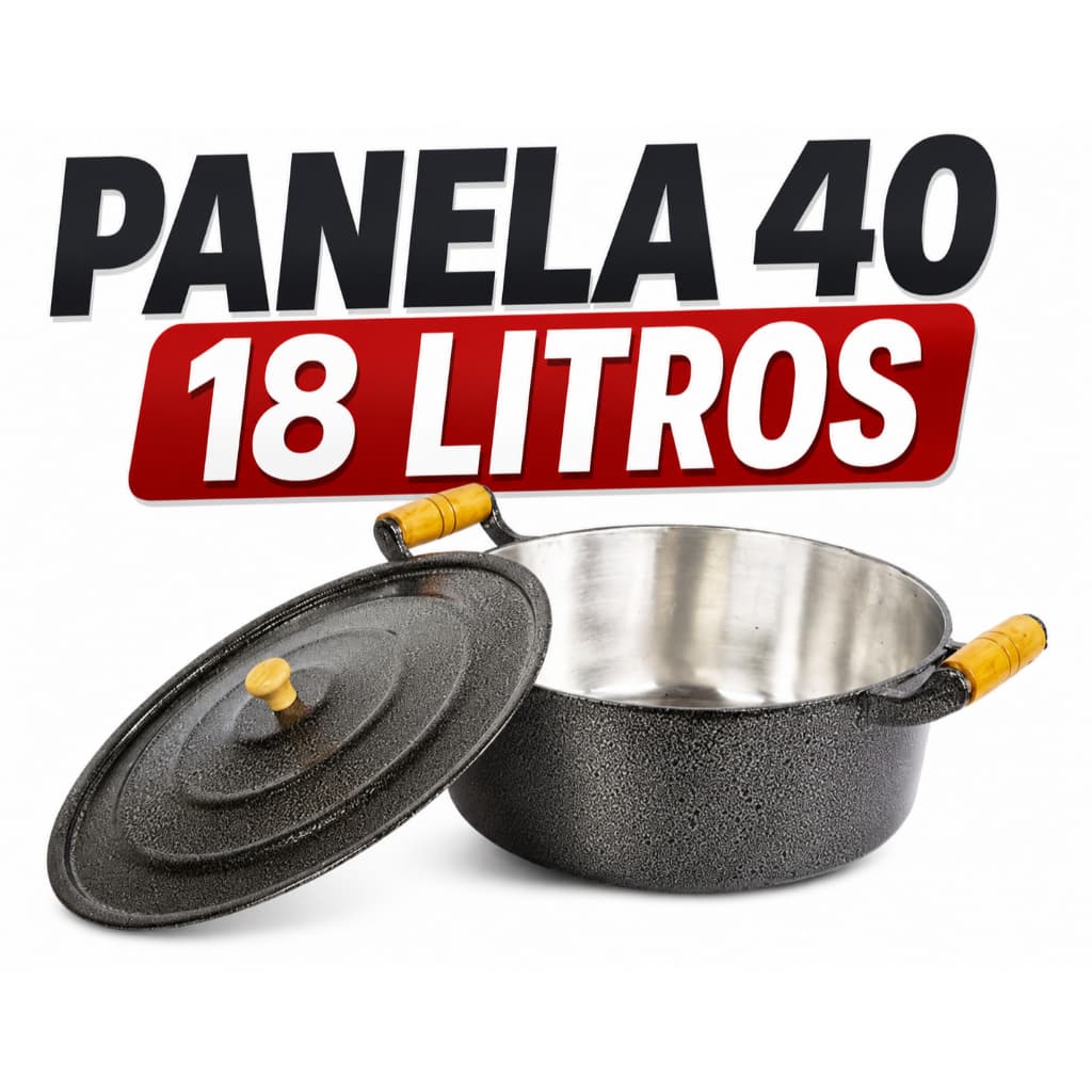Panelas Grande N 40,38, 36 ,34 e 32  Em Alumínio Grosso Batido Dubabilidade caçarolas Restaurante Cozinha Utensílios