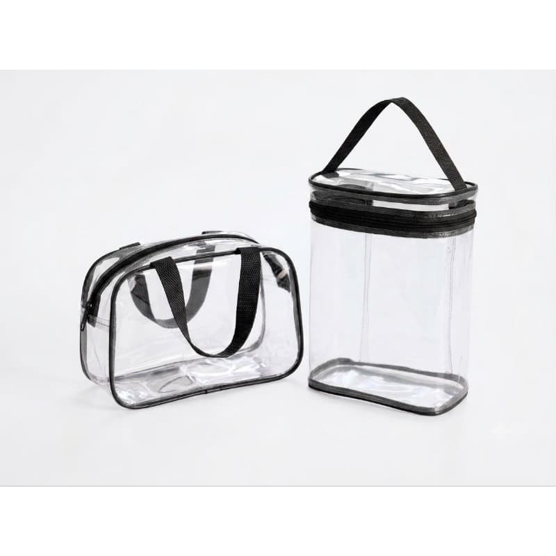 kit Nécessarie Transparente E Porta Shampoo